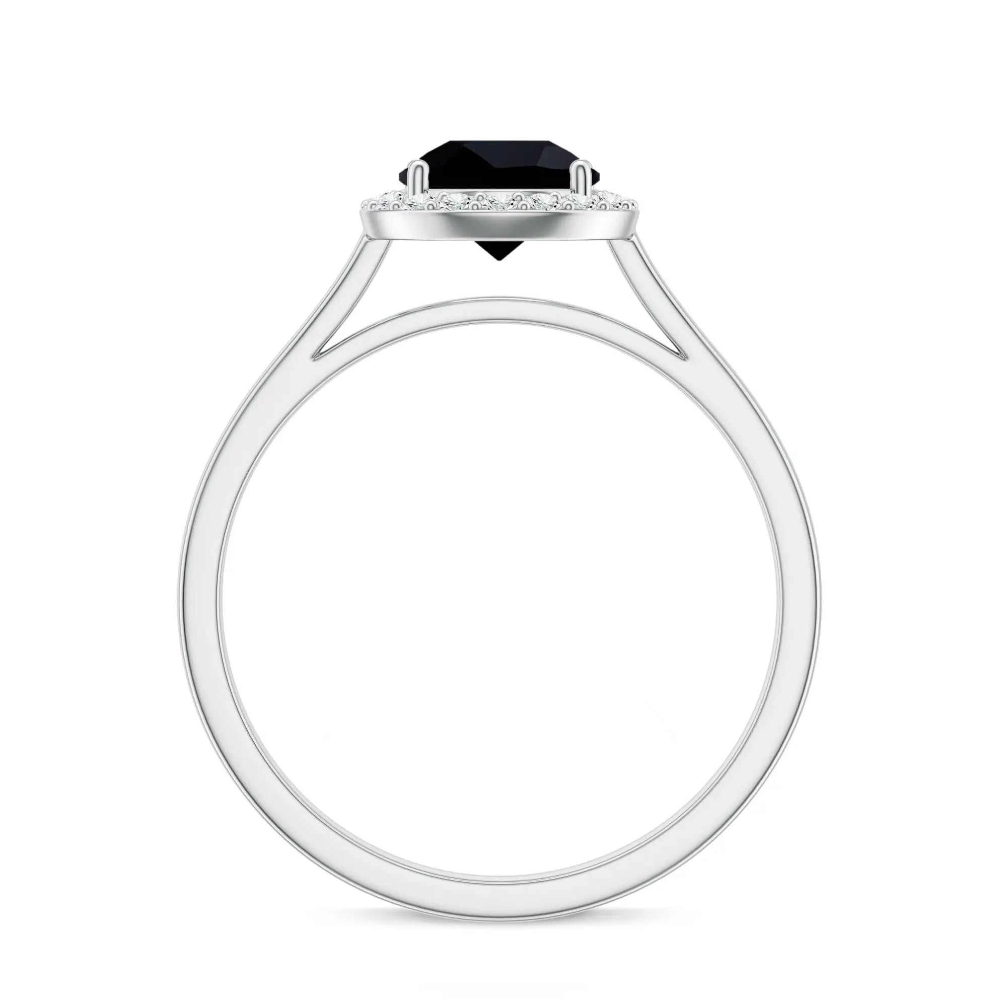 18K White Gold Vermeil