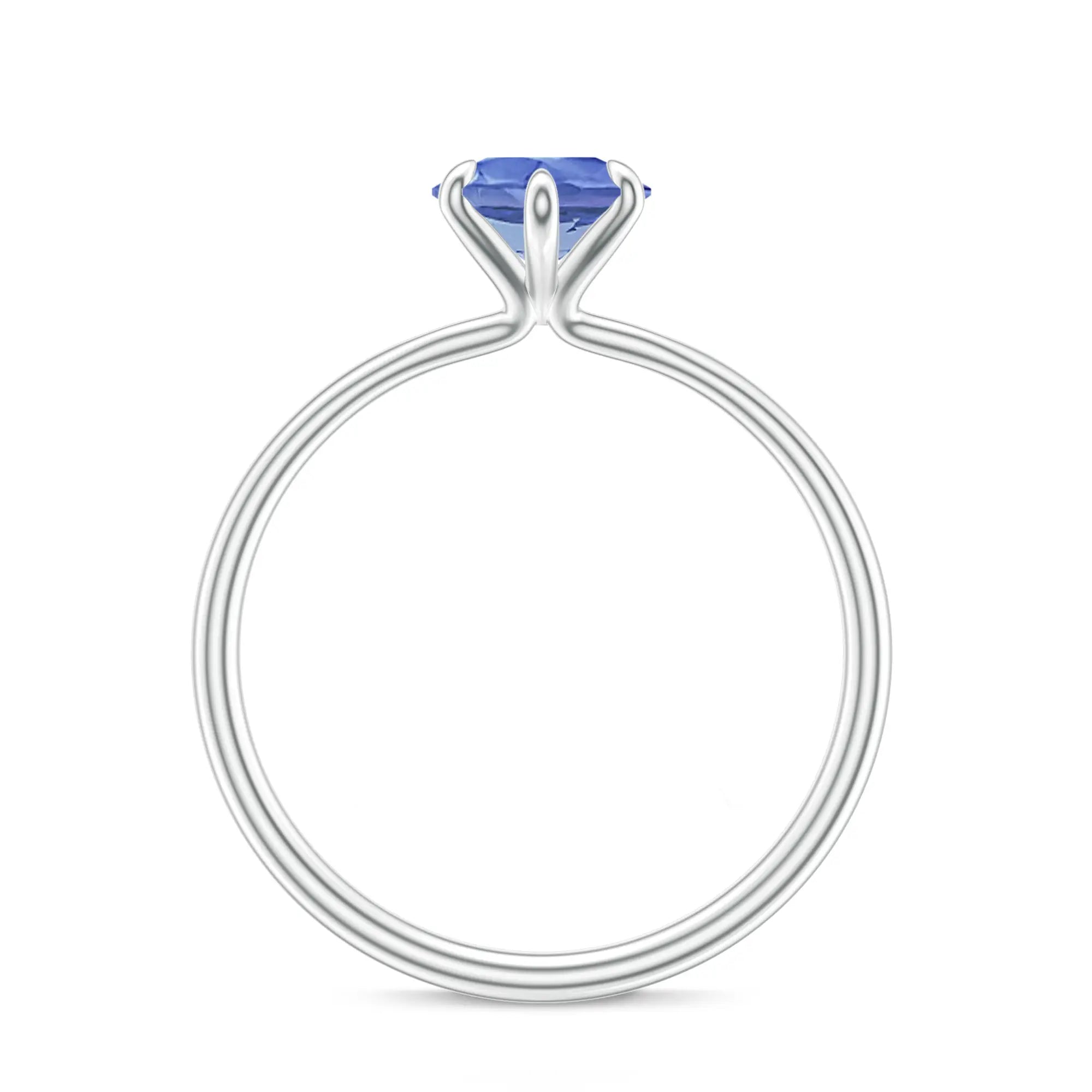 18K White Gold Vermeil
