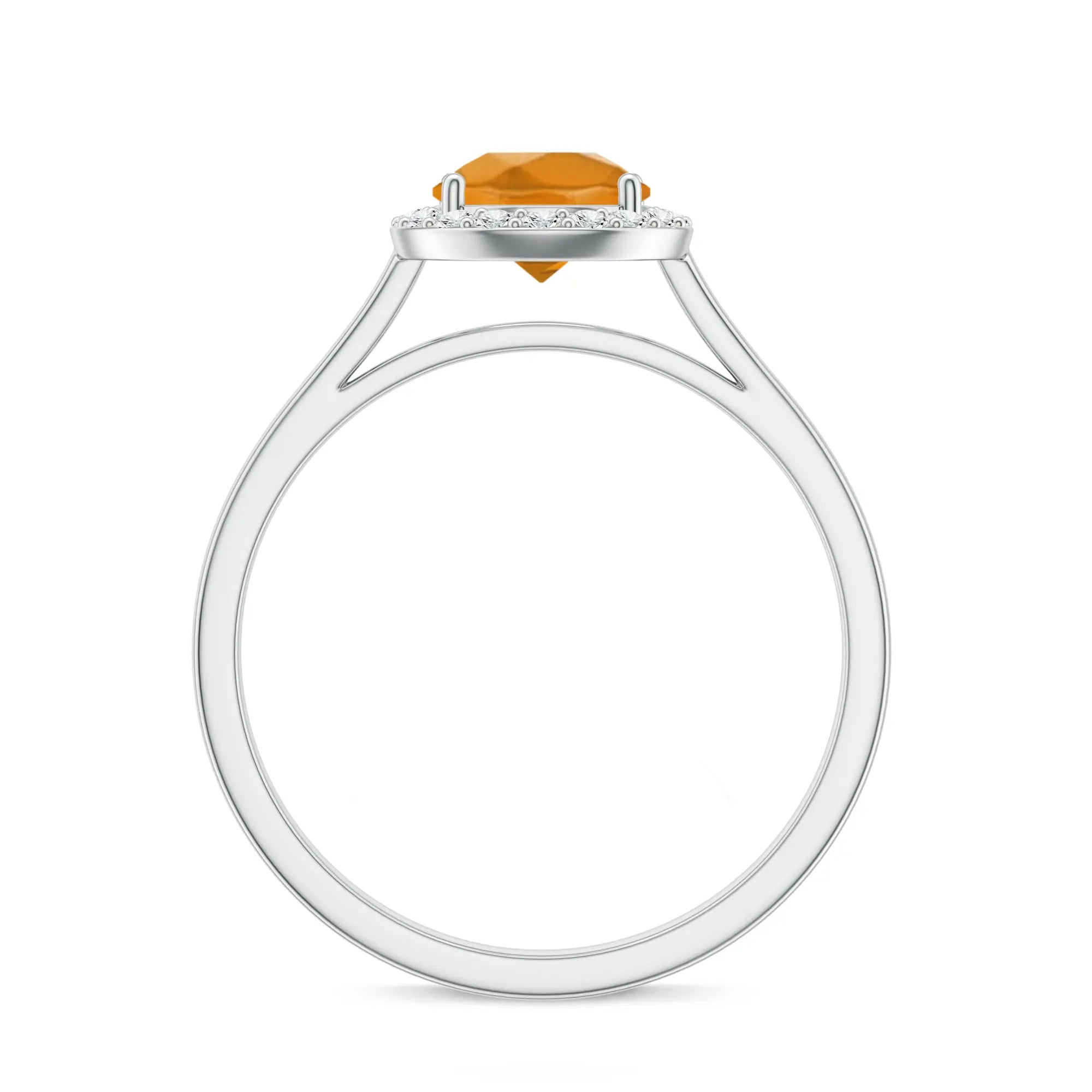 18K White Gold Vermeil