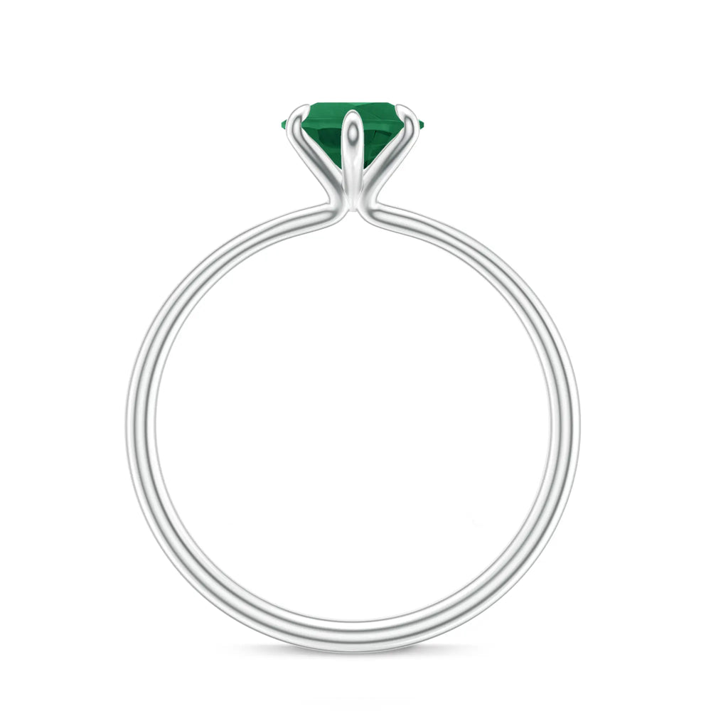 18K White Gold Vermeil