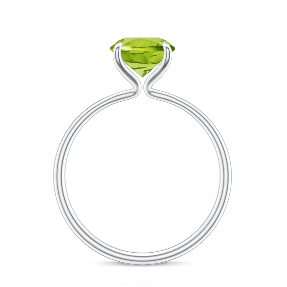 18K White Gold Vermeil