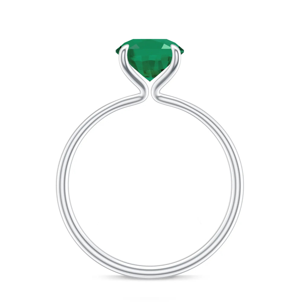 18K White Gold Vermeil