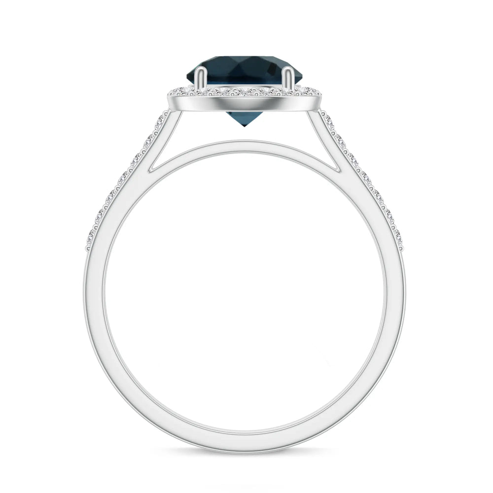 18K White Gold Vermeil