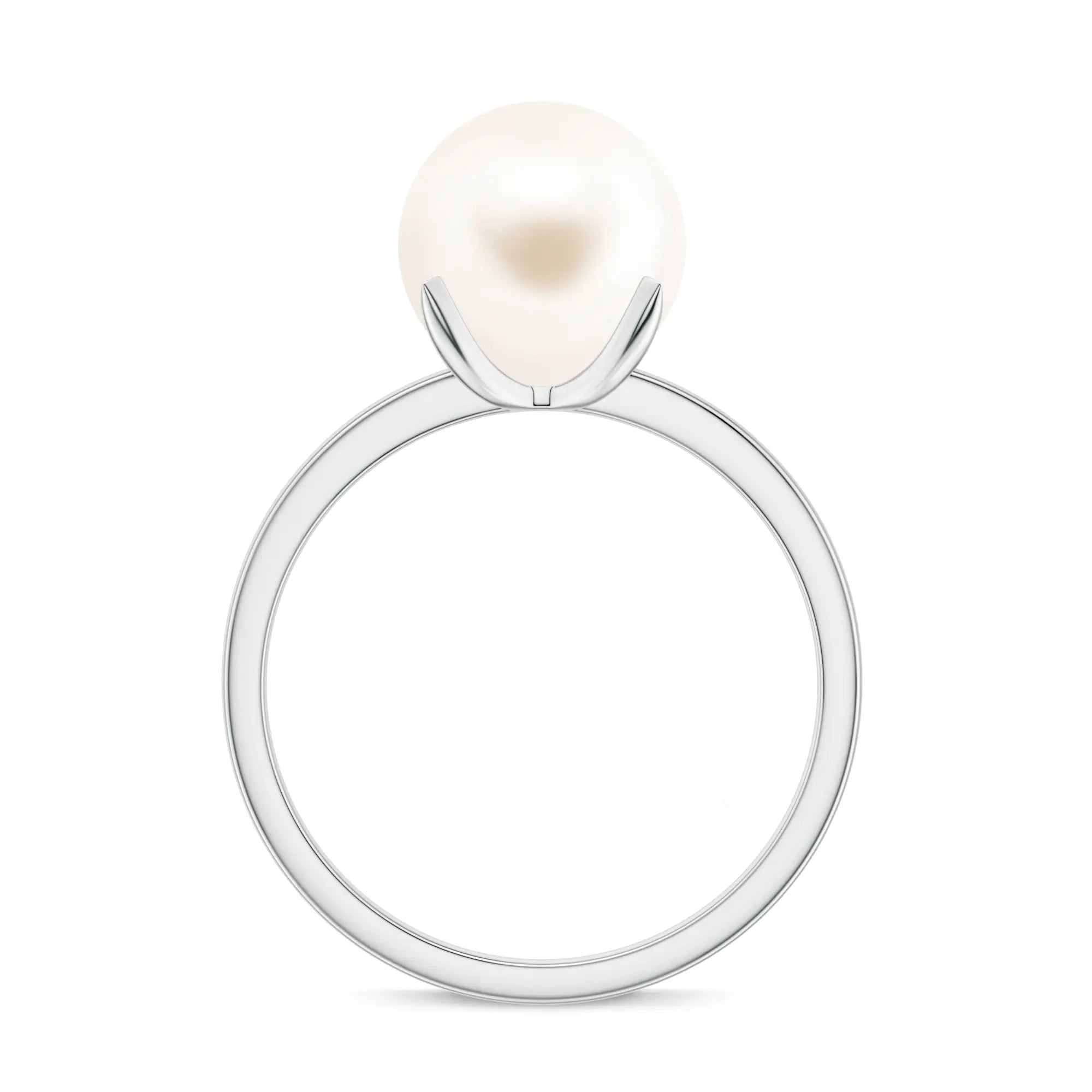18K White Gold Vermeil