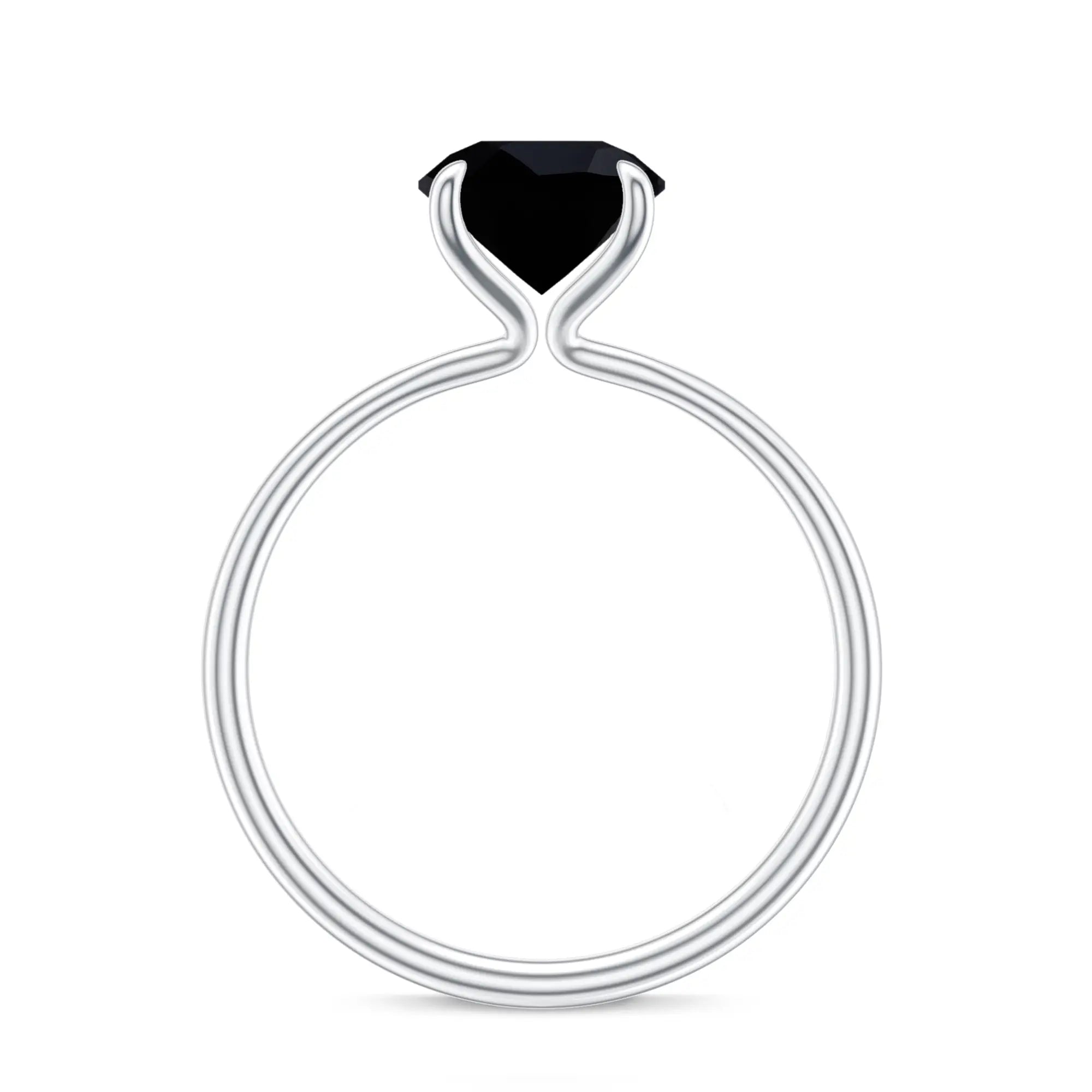 18K White Gold Vermeil