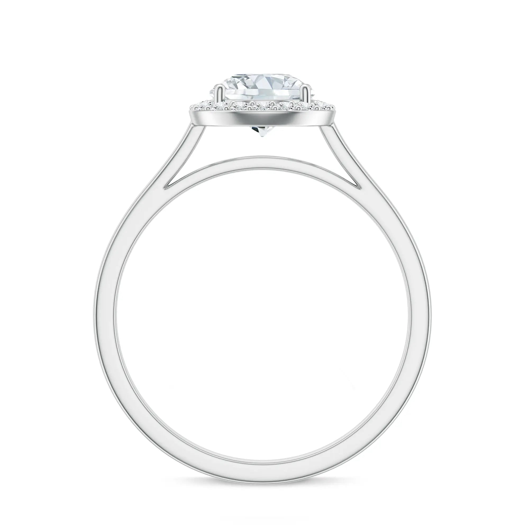 18K White Gold Vermeil