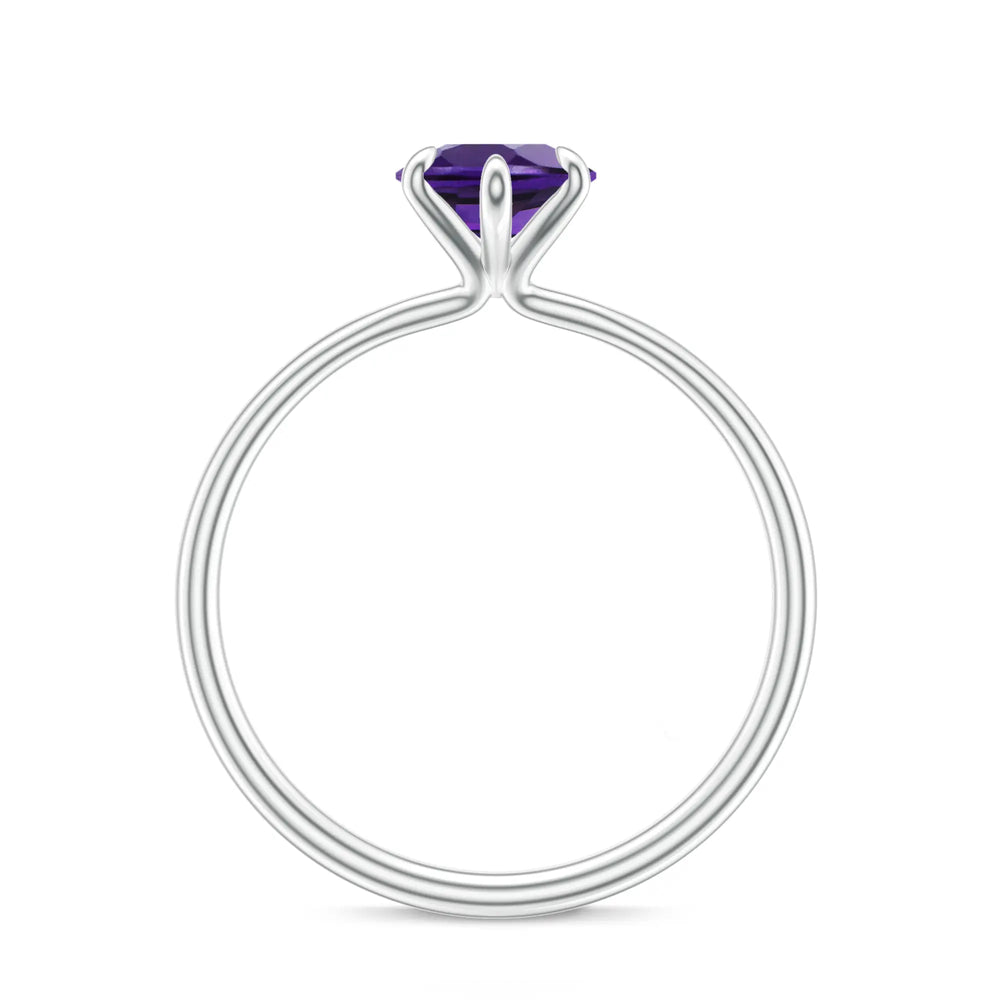 18K White Gold Vermeil