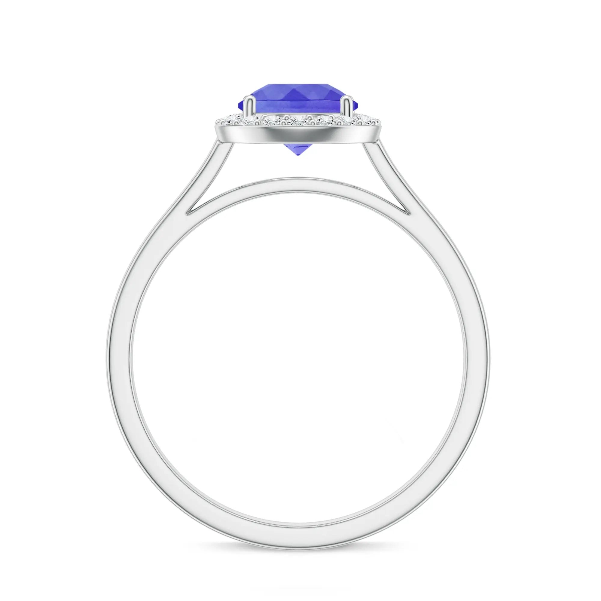18K White Gold Vermeil