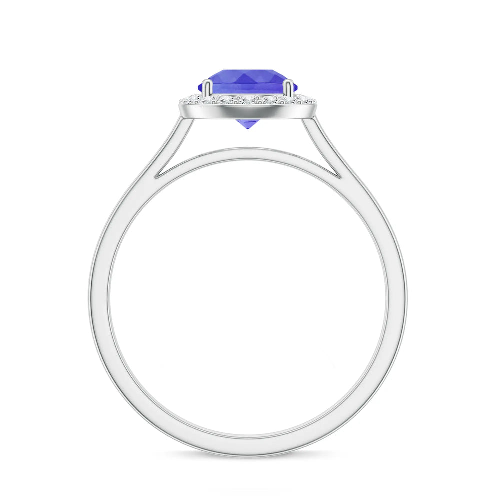 18K White Gold Vermeil