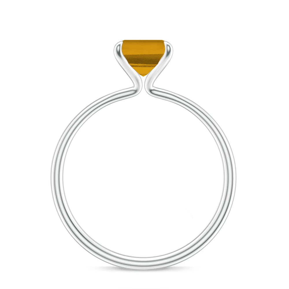 18K White Gold Vermeil