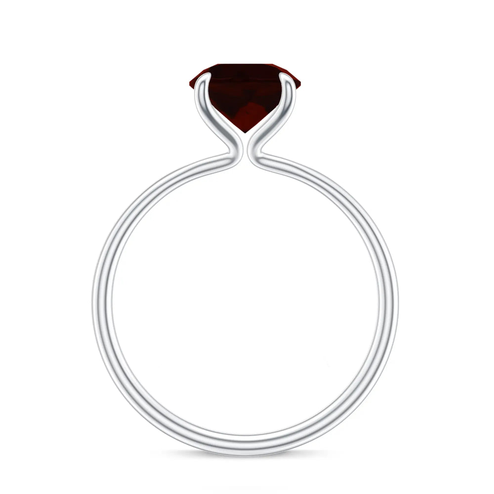 18K White Gold Vermeil