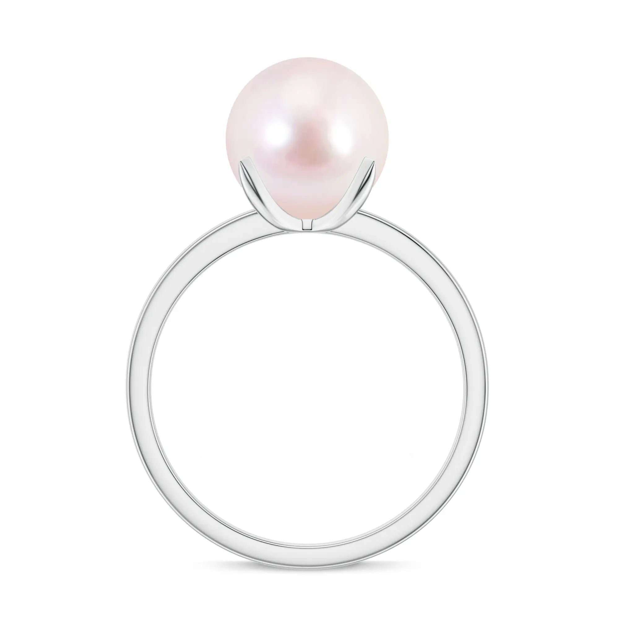18K White Gold Vermeil