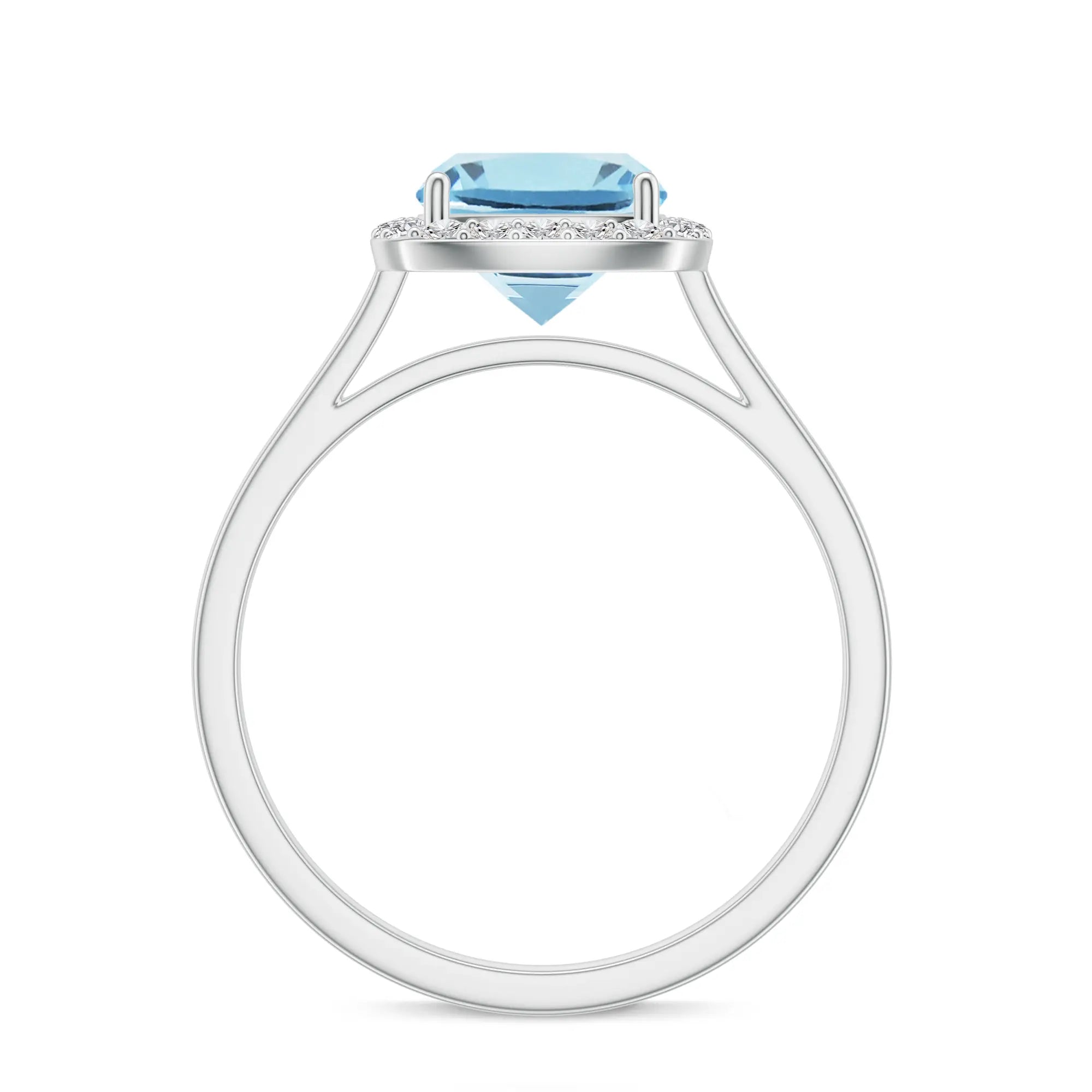18K White Gold Vermeil