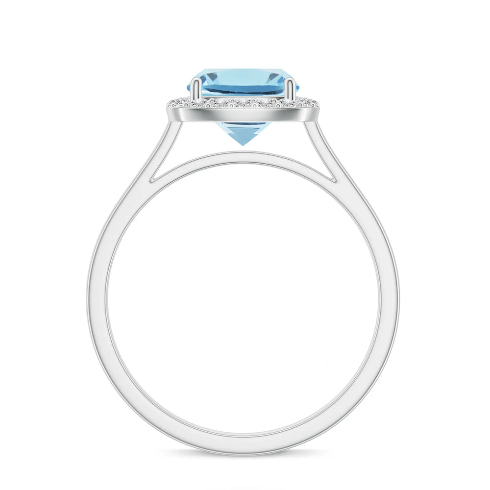 18K White Gold Vermeil