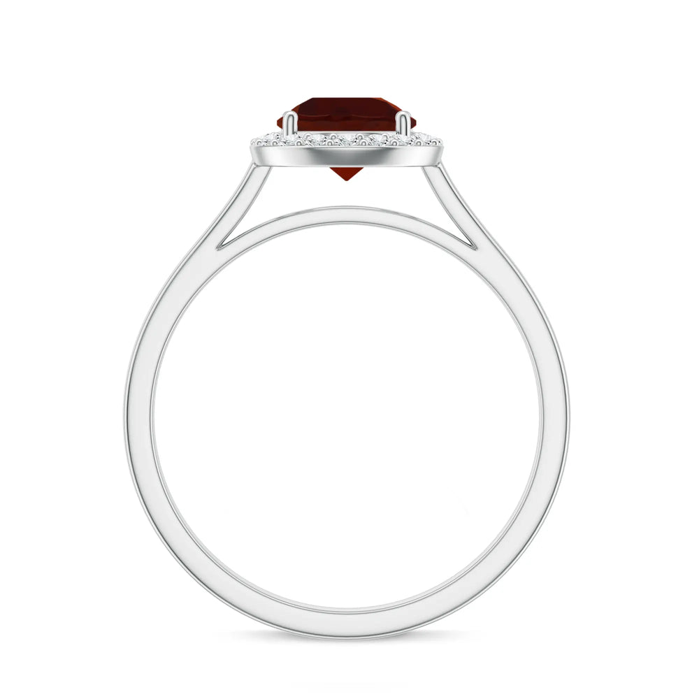 18K White Gold Vermeil