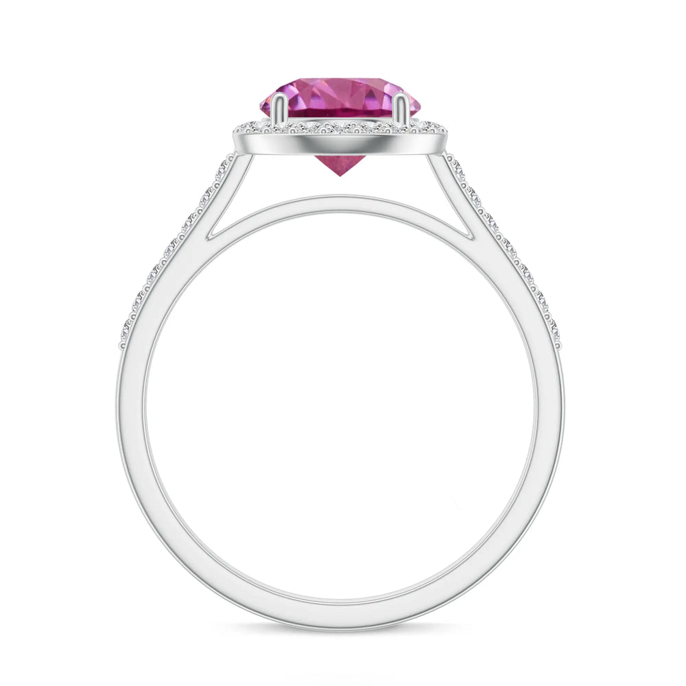 18K White Gold Vermeil