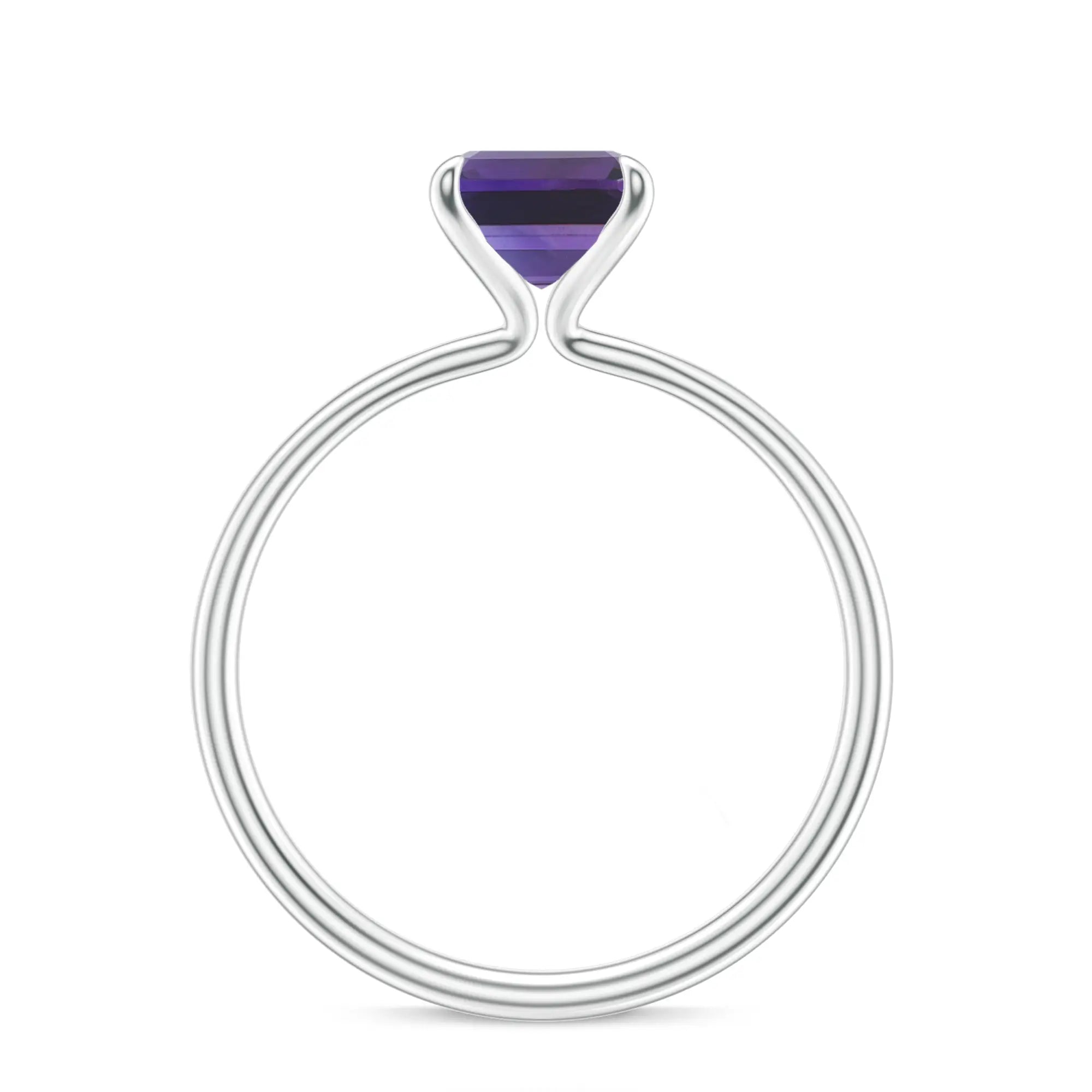18K White Gold Vermeil