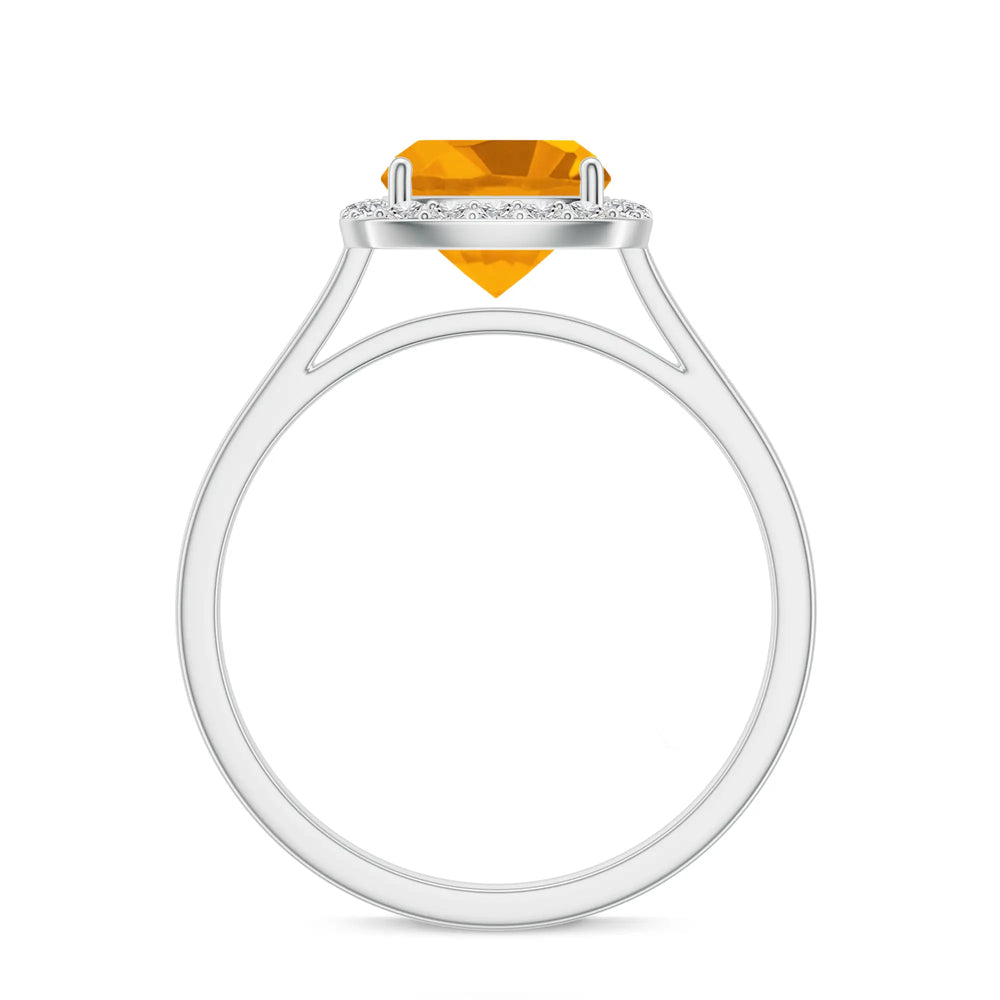 18K White Gold Vermeil