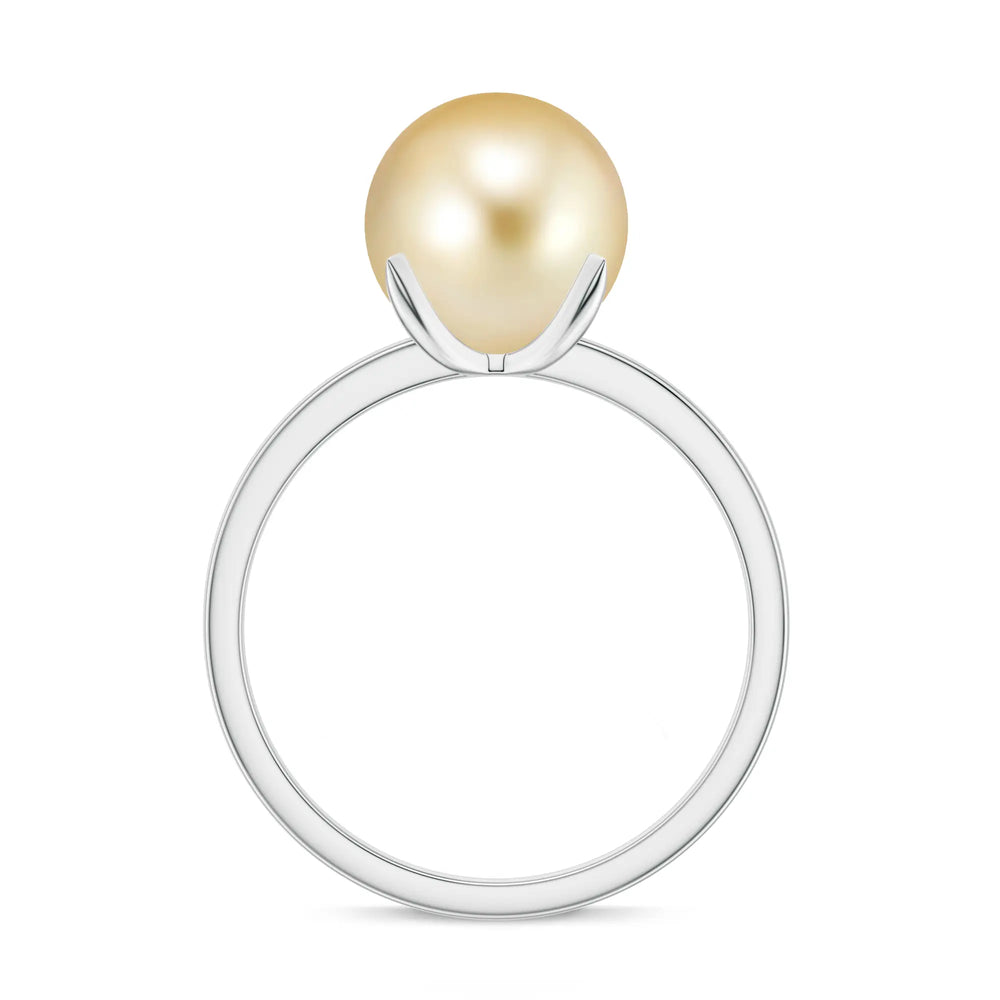 18K White Gold Vermeil