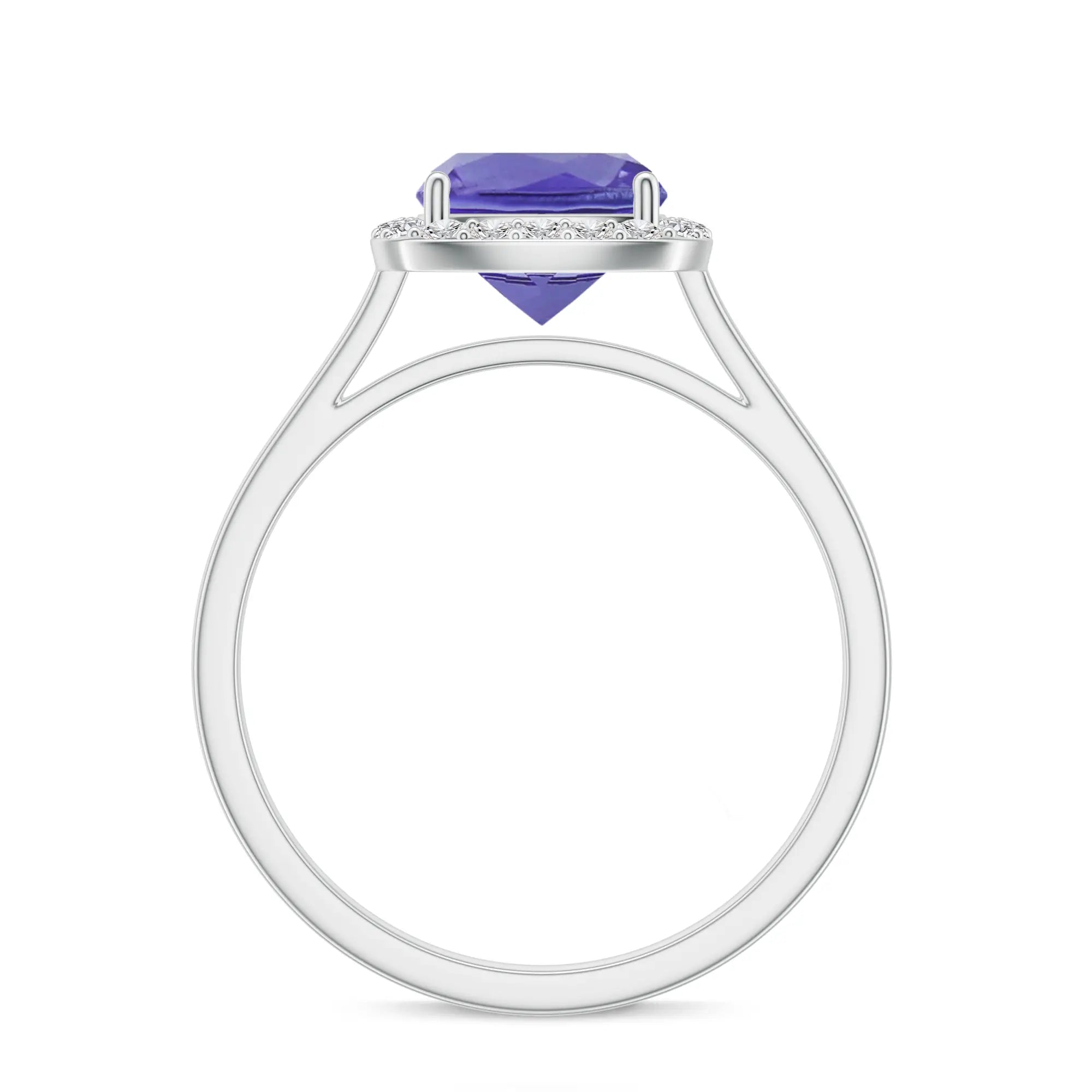 18K White Gold Vermeil