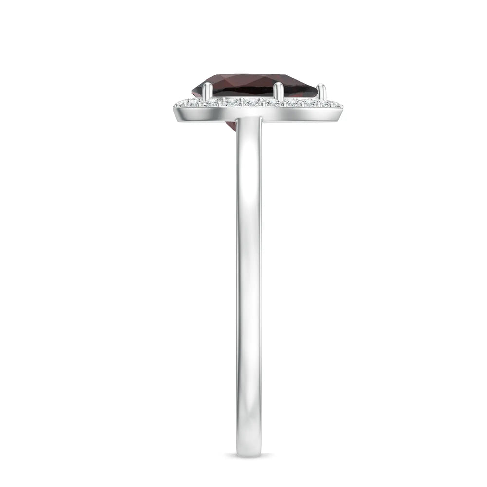 18K White Gold Vermeil