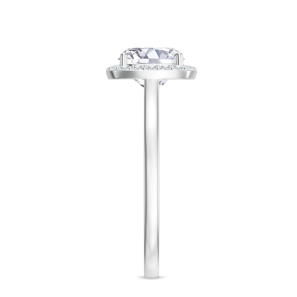 18K White Gold Vermeil