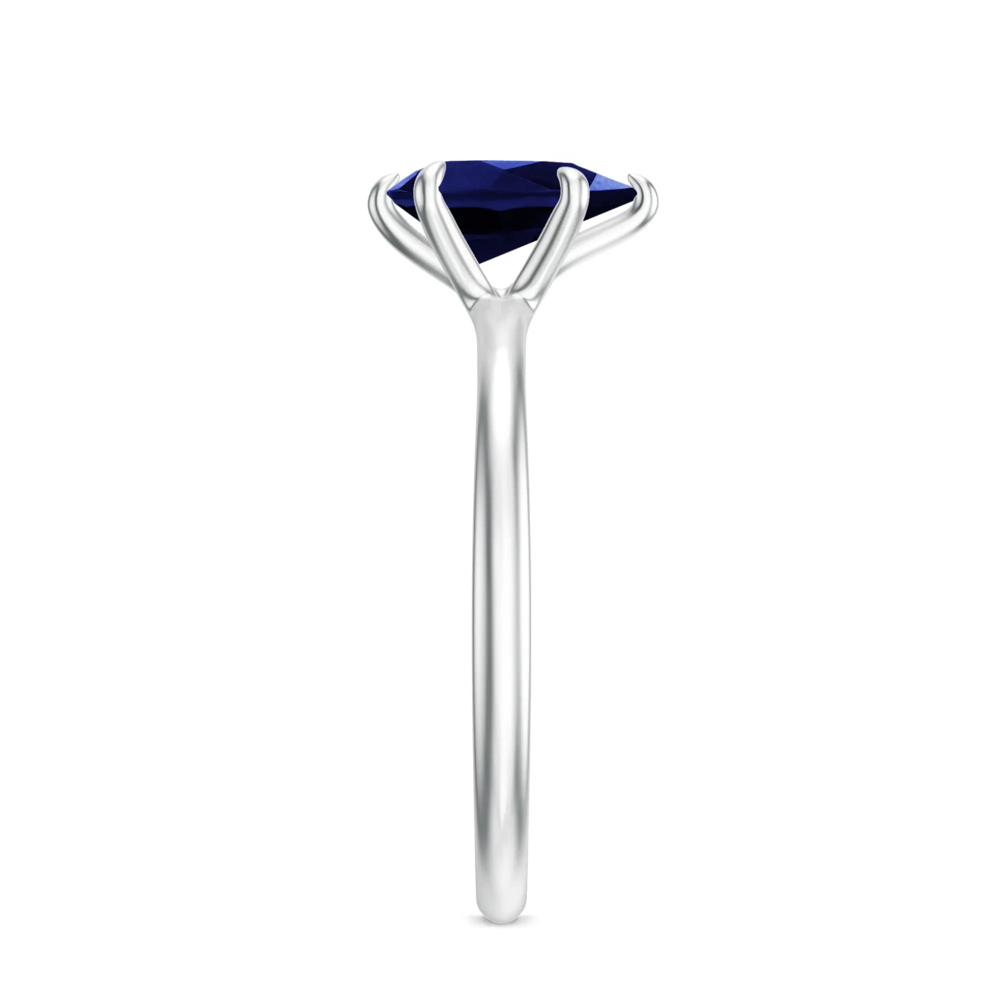18K White Gold Vermeil