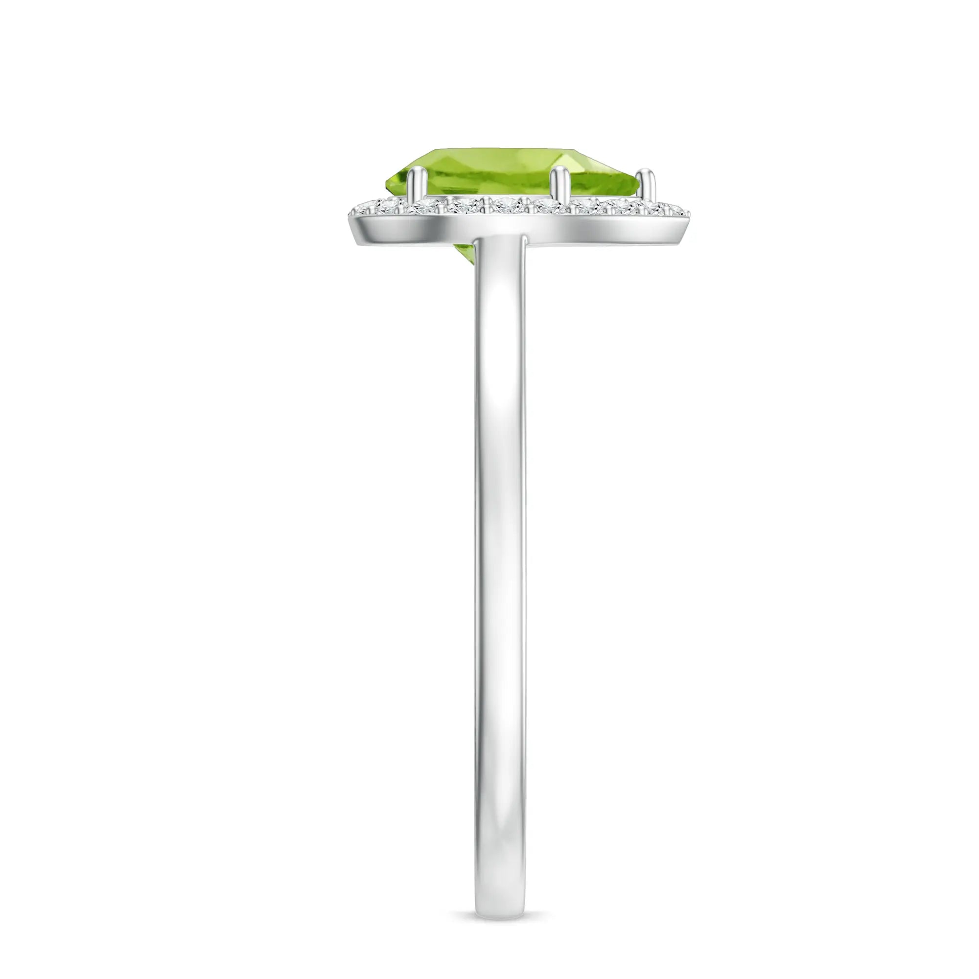 18K White Gold Vermeil