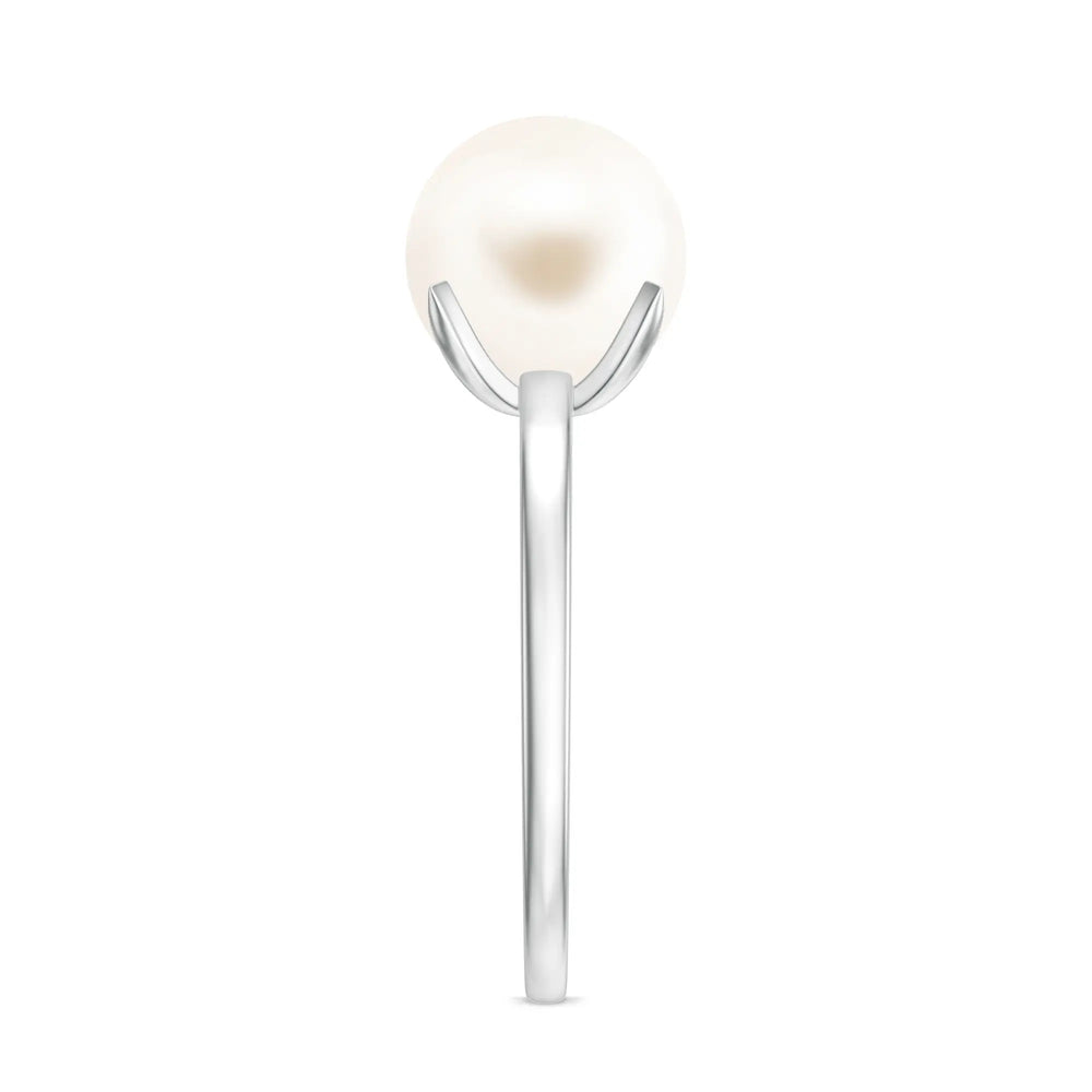 18K White Gold Vermeil