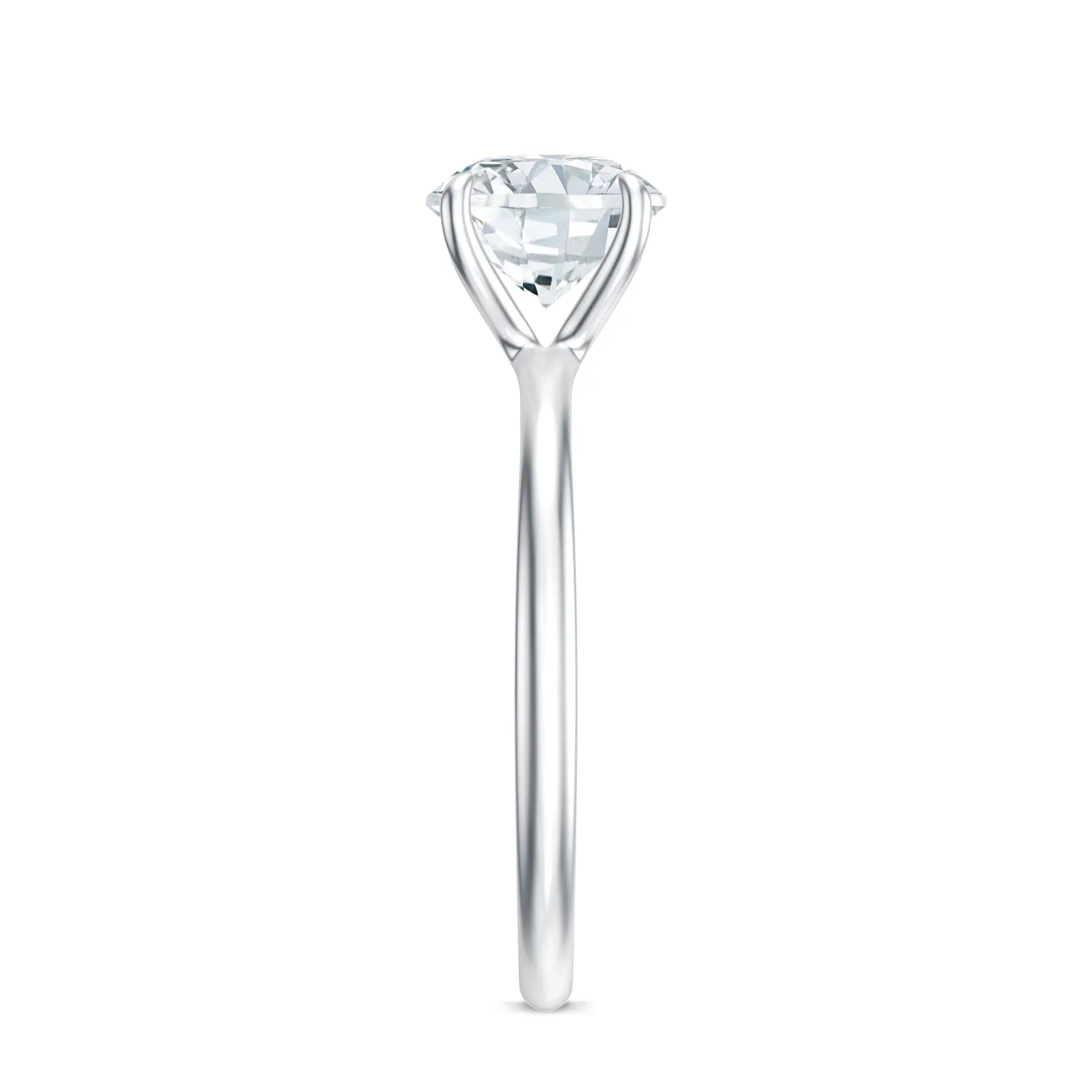 18K White Gold Vermeil