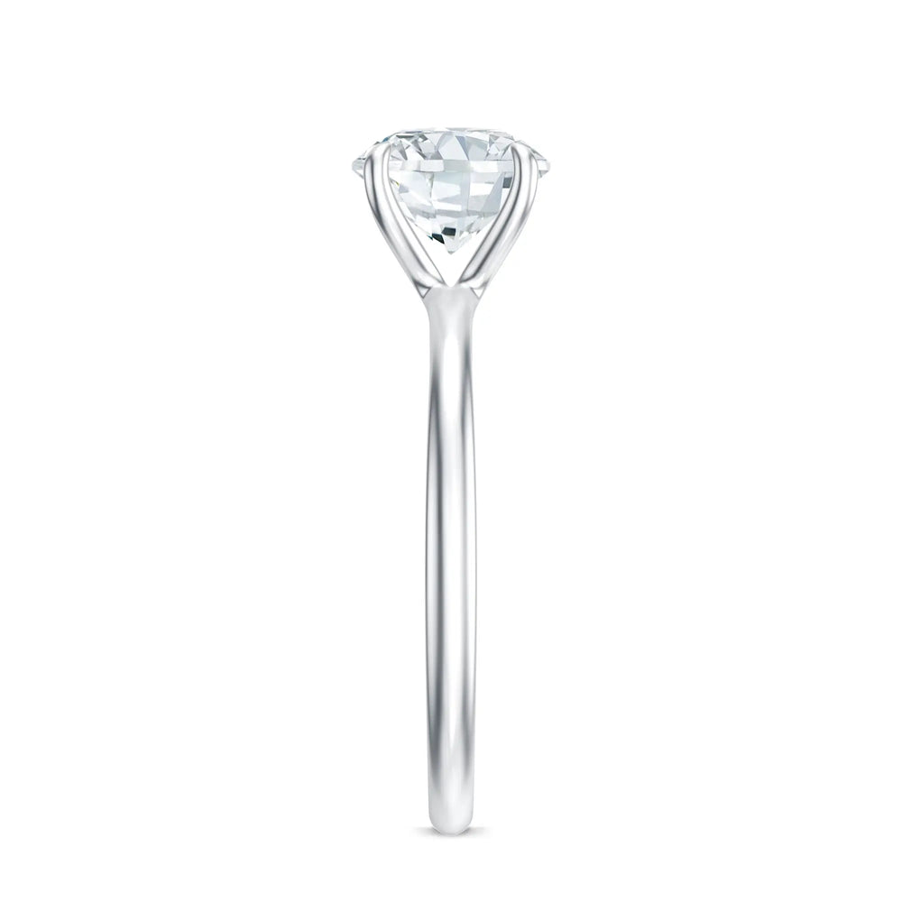 18K White Gold Vermeil