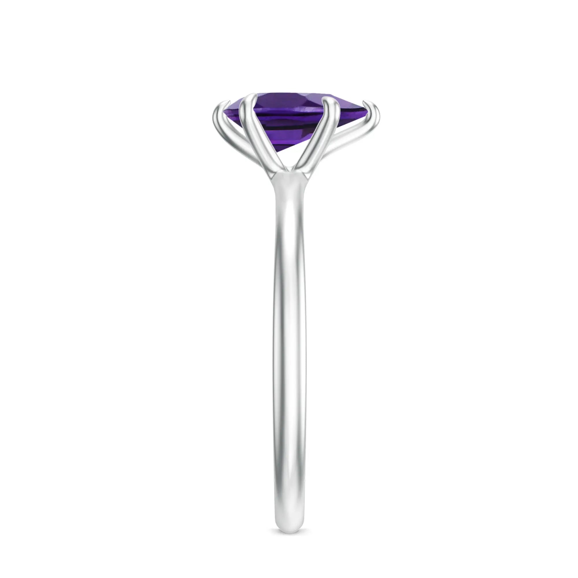 18K White Gold Vermeil