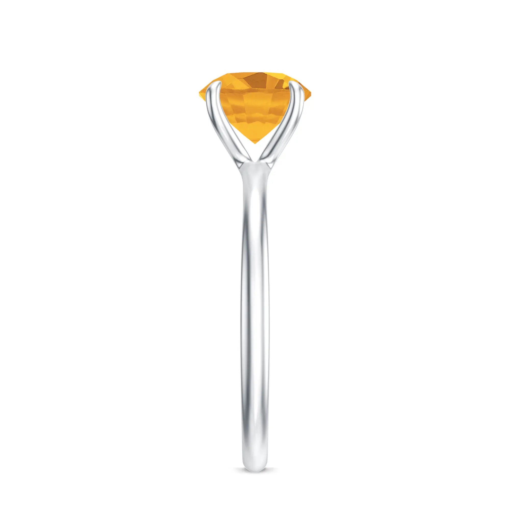 18K White Gold Vermeil