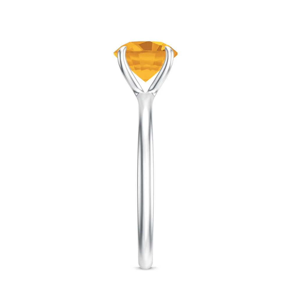 18K White Gold Vermeil