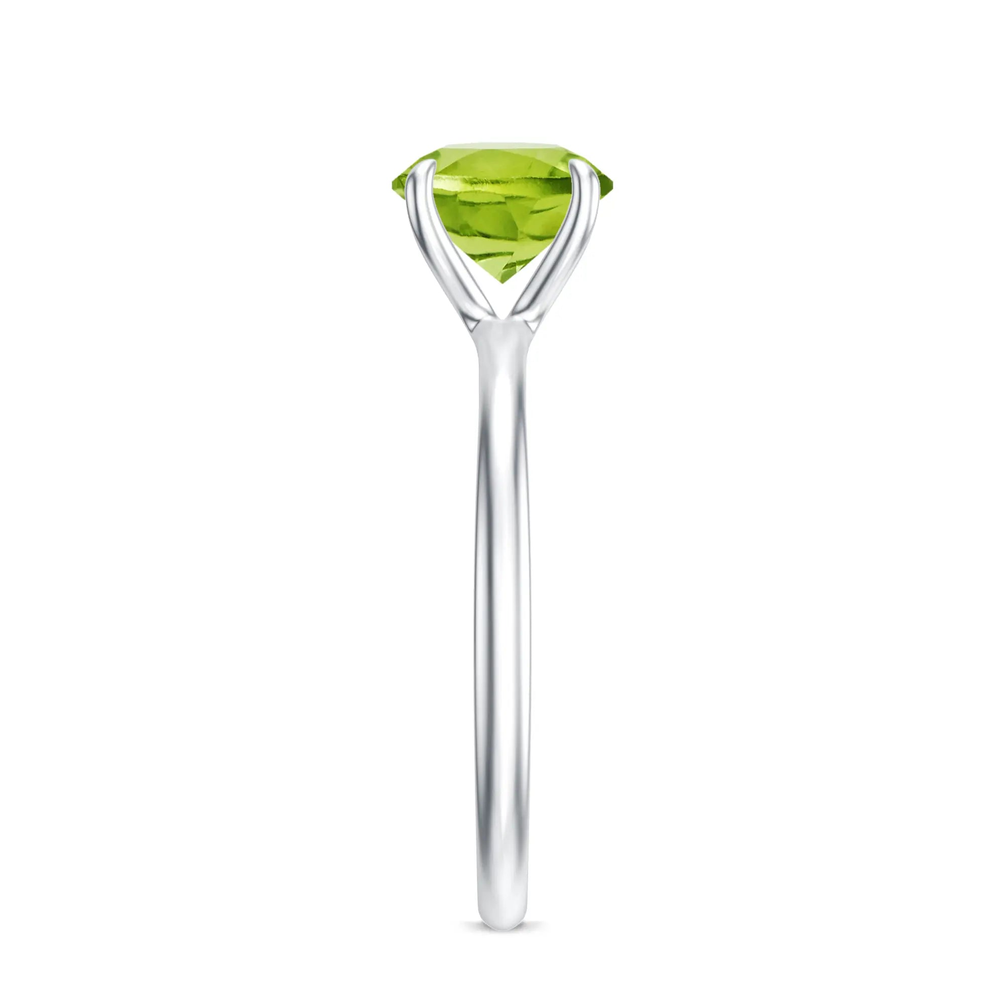 18K White Gold Vermeil