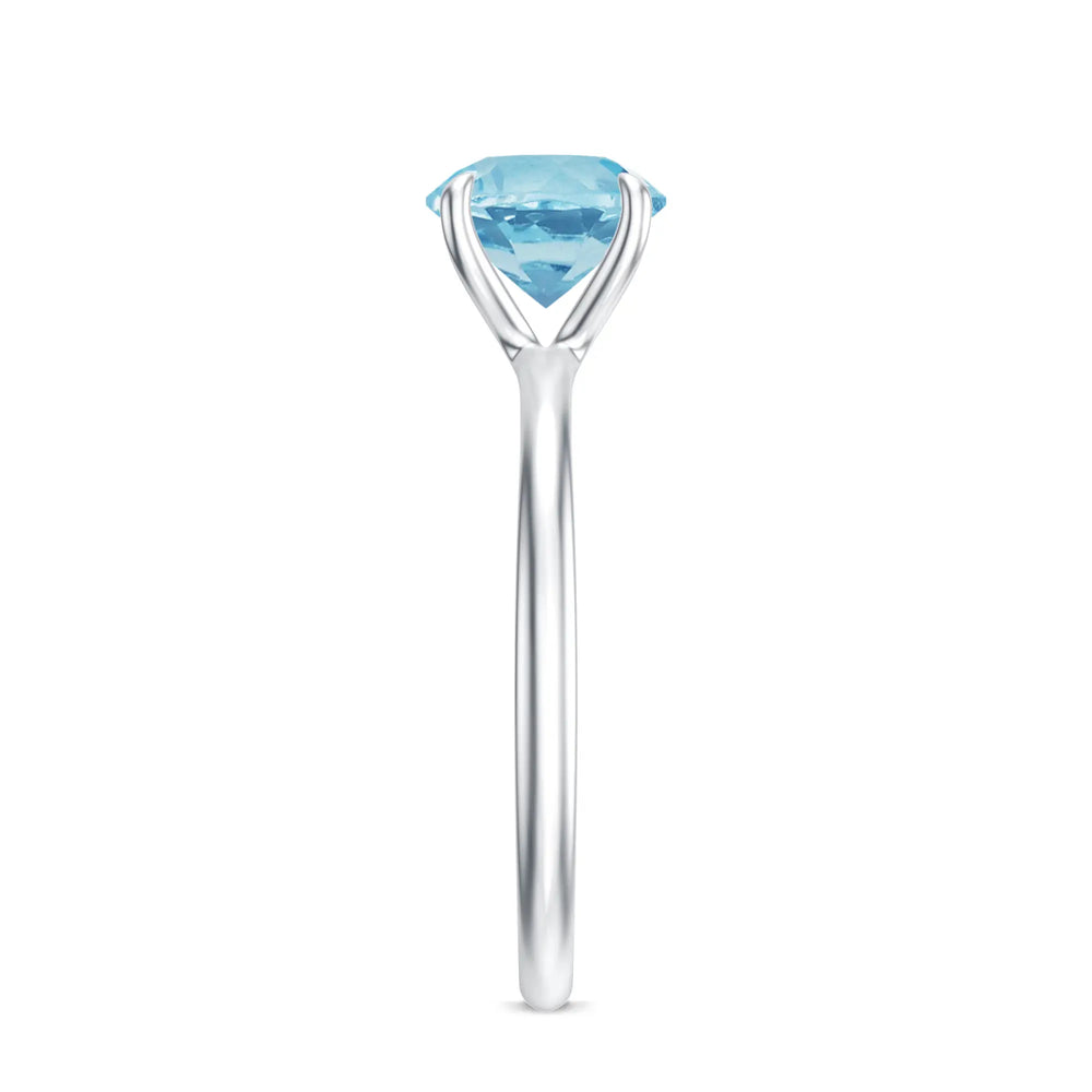 18K White Gold Vermeil