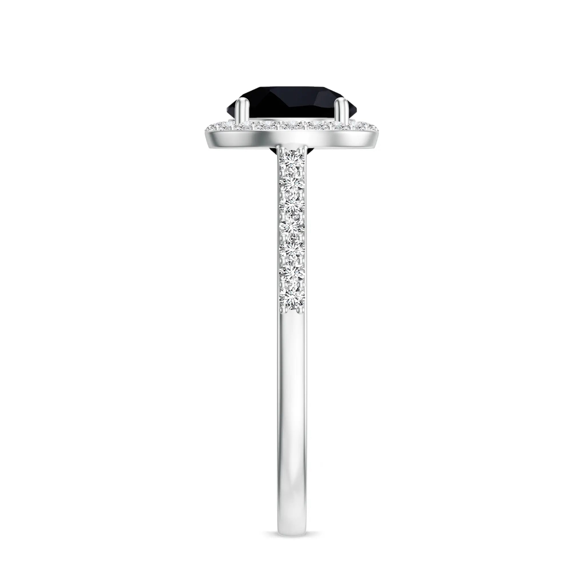 18K White Gold Vermeil