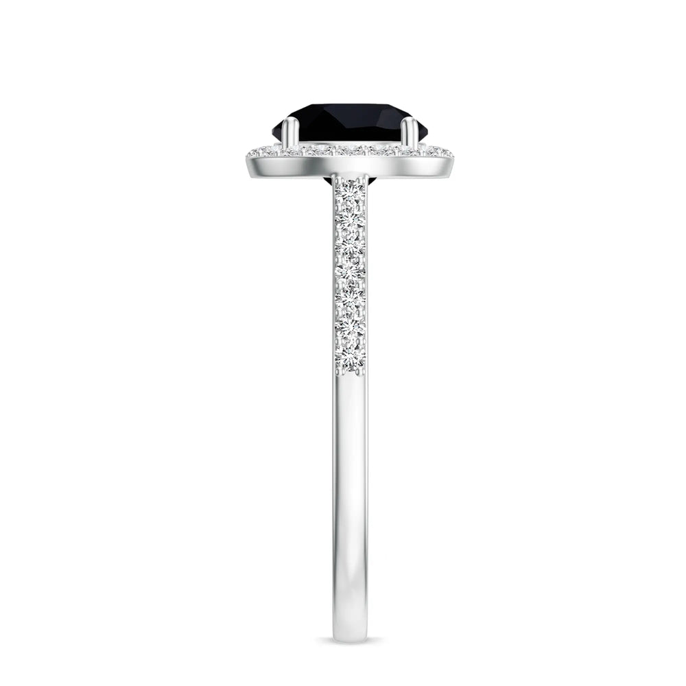 18K White Gold Vermeil