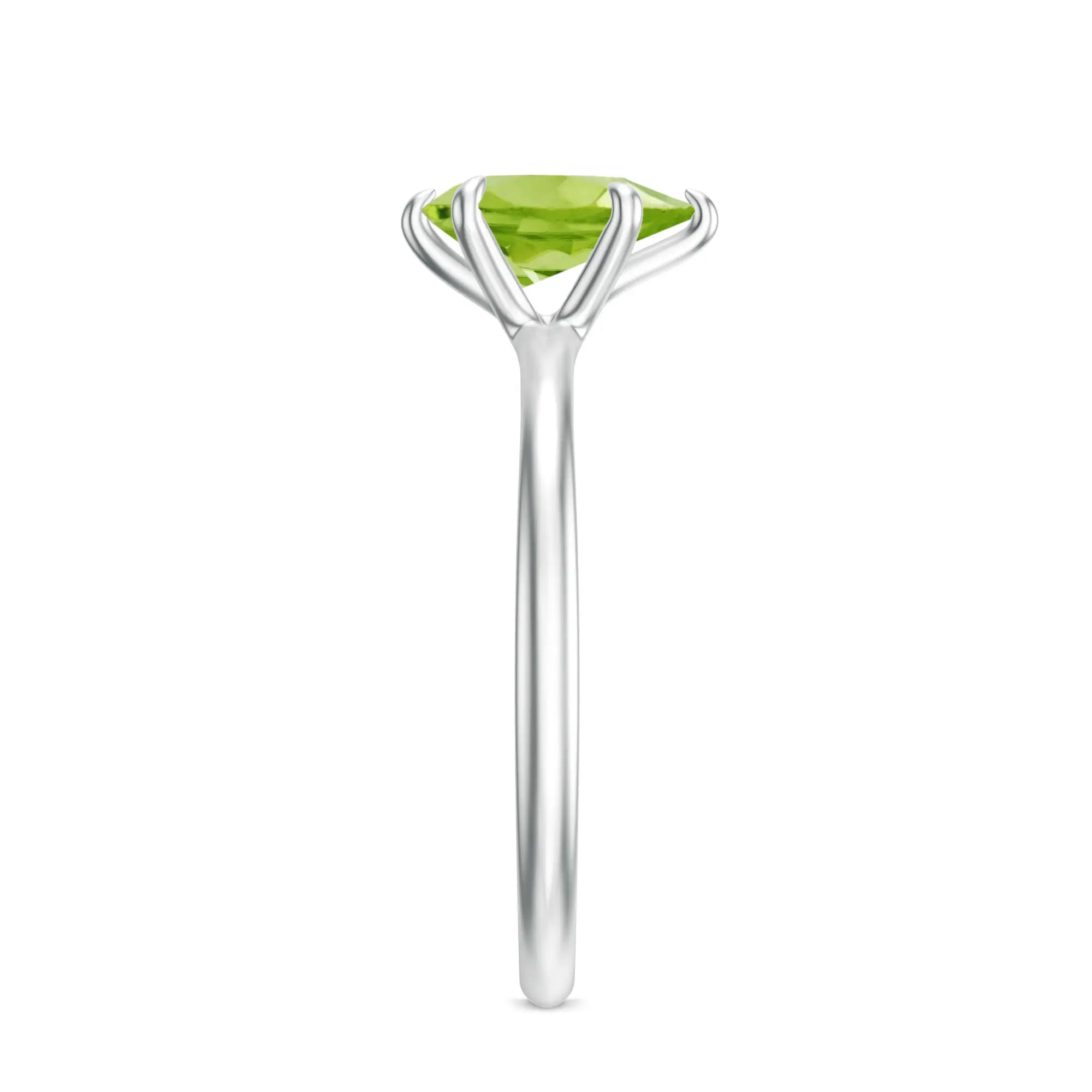18K White Gold Vermeil