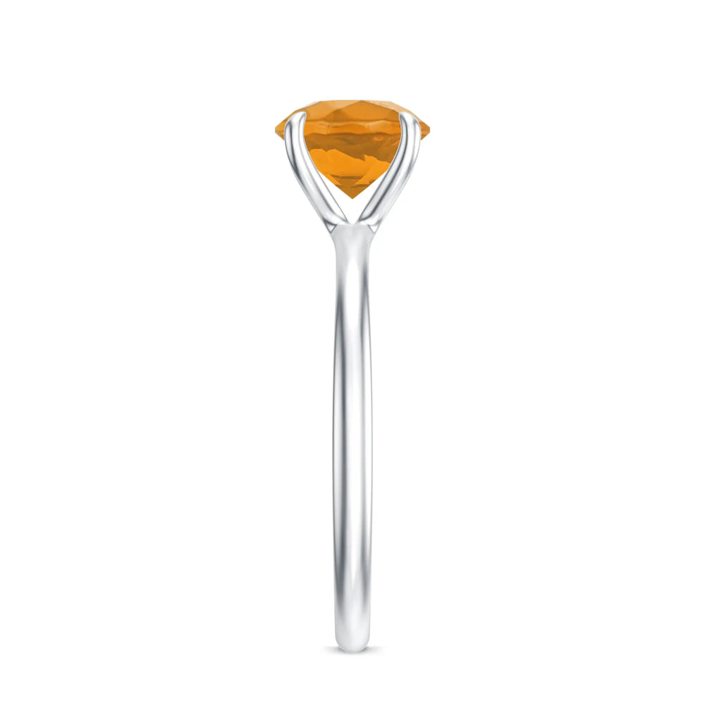 18K White Gold Vermeil