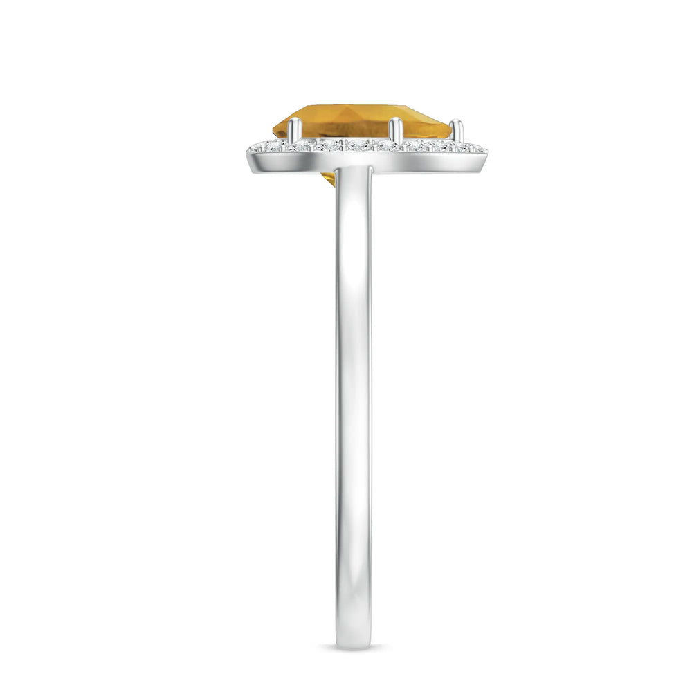 18K White Gold Vermeil