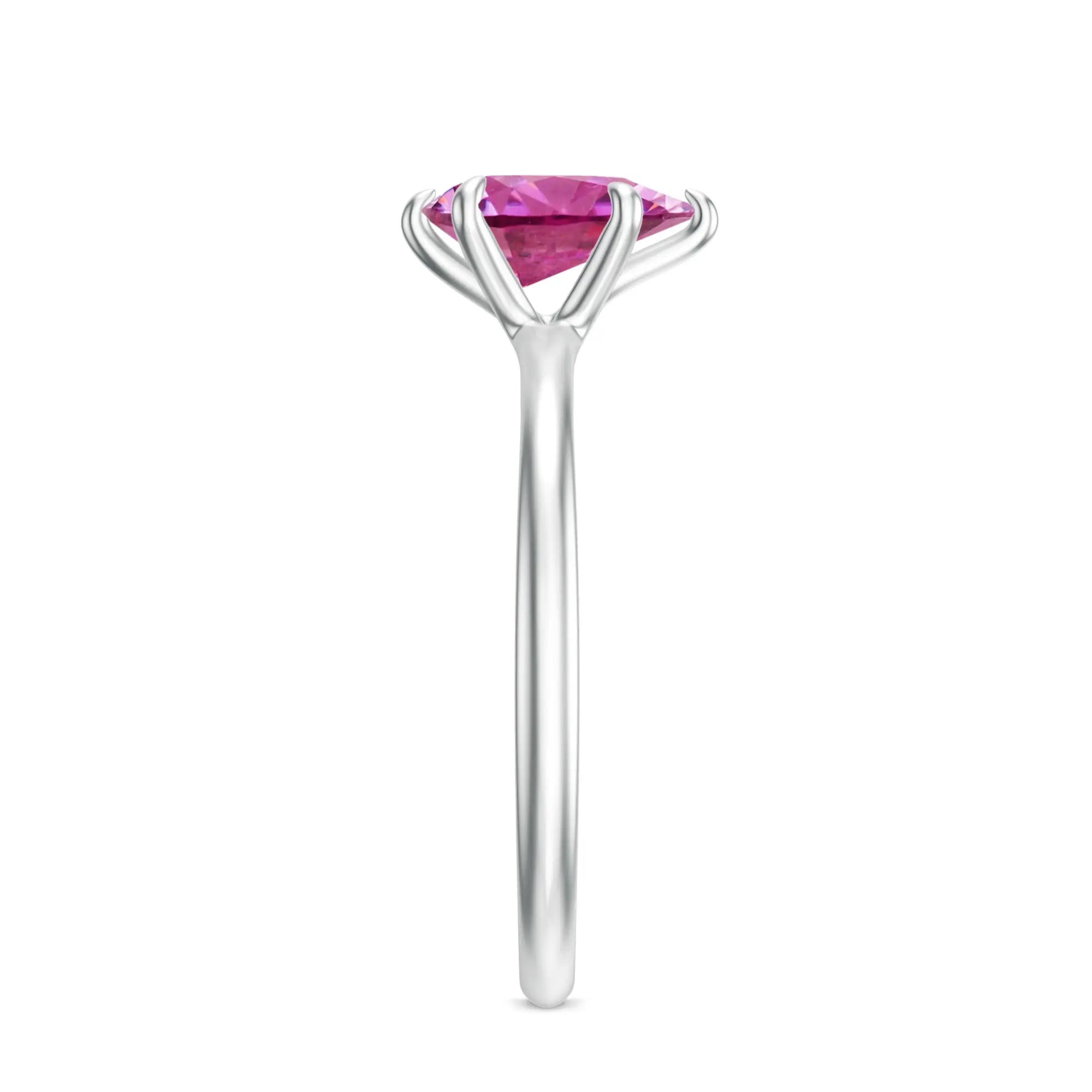 18K White Gold Vermeil