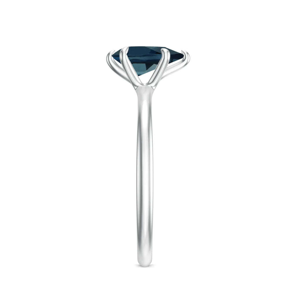 18K White Gold Vermeil