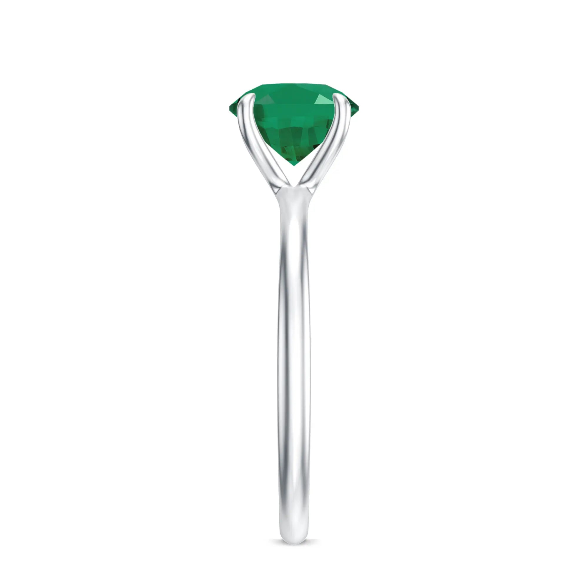18K White Gold Vermeil