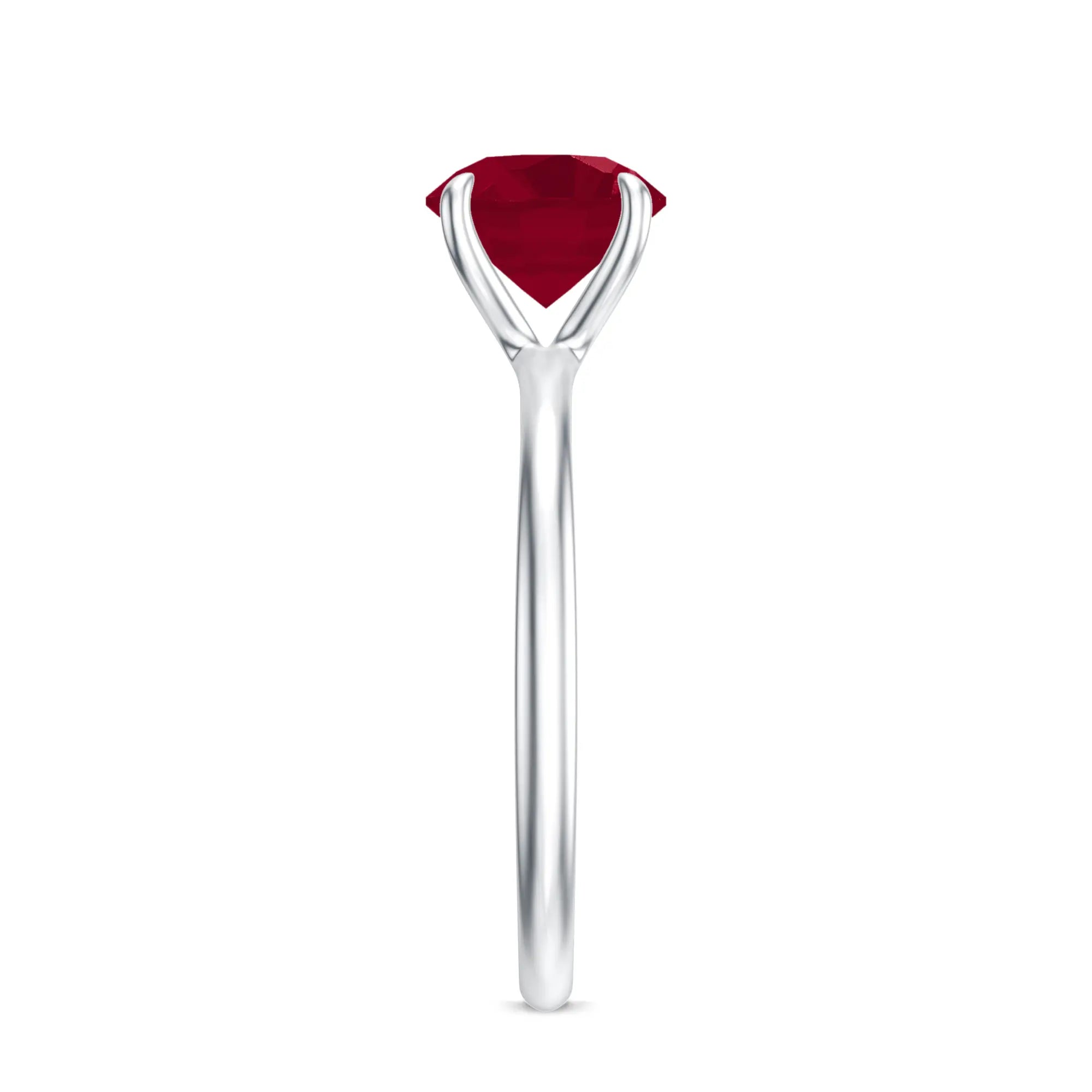 18K White Gold Vermeil