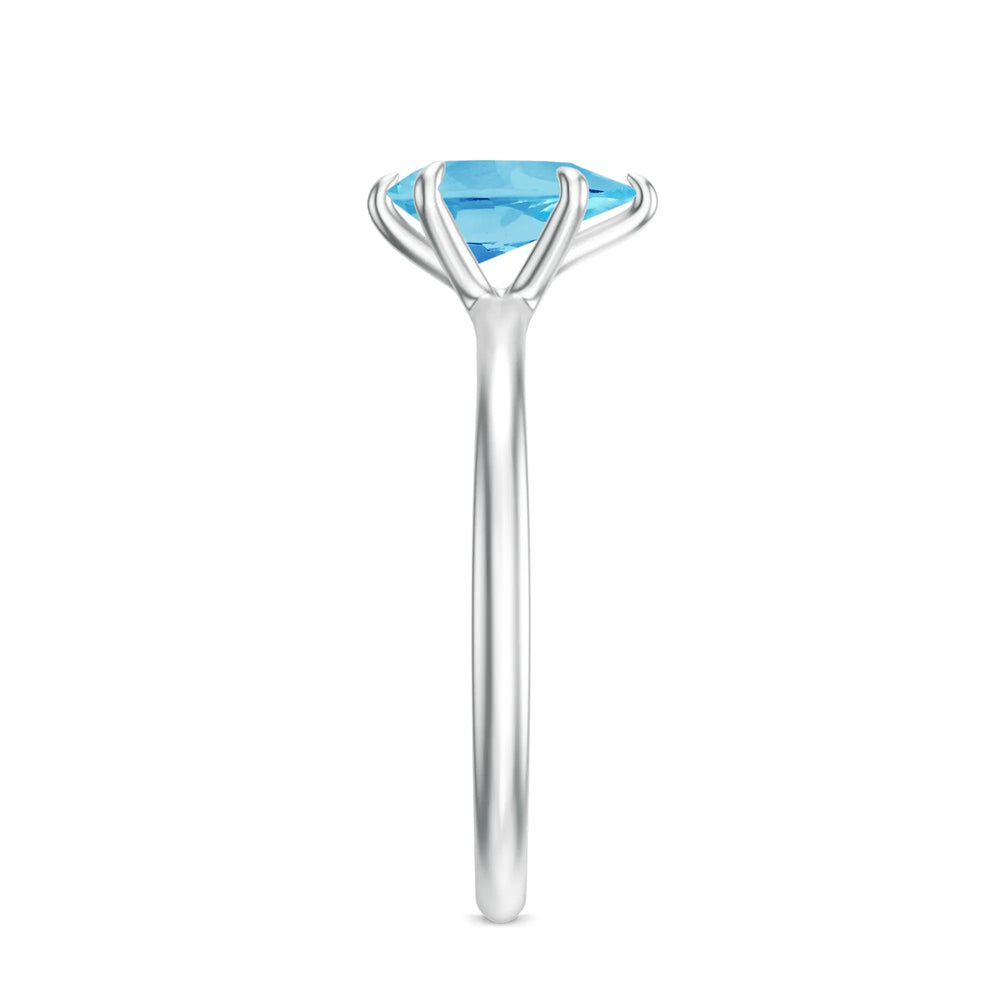 18K White Gold Vermeil