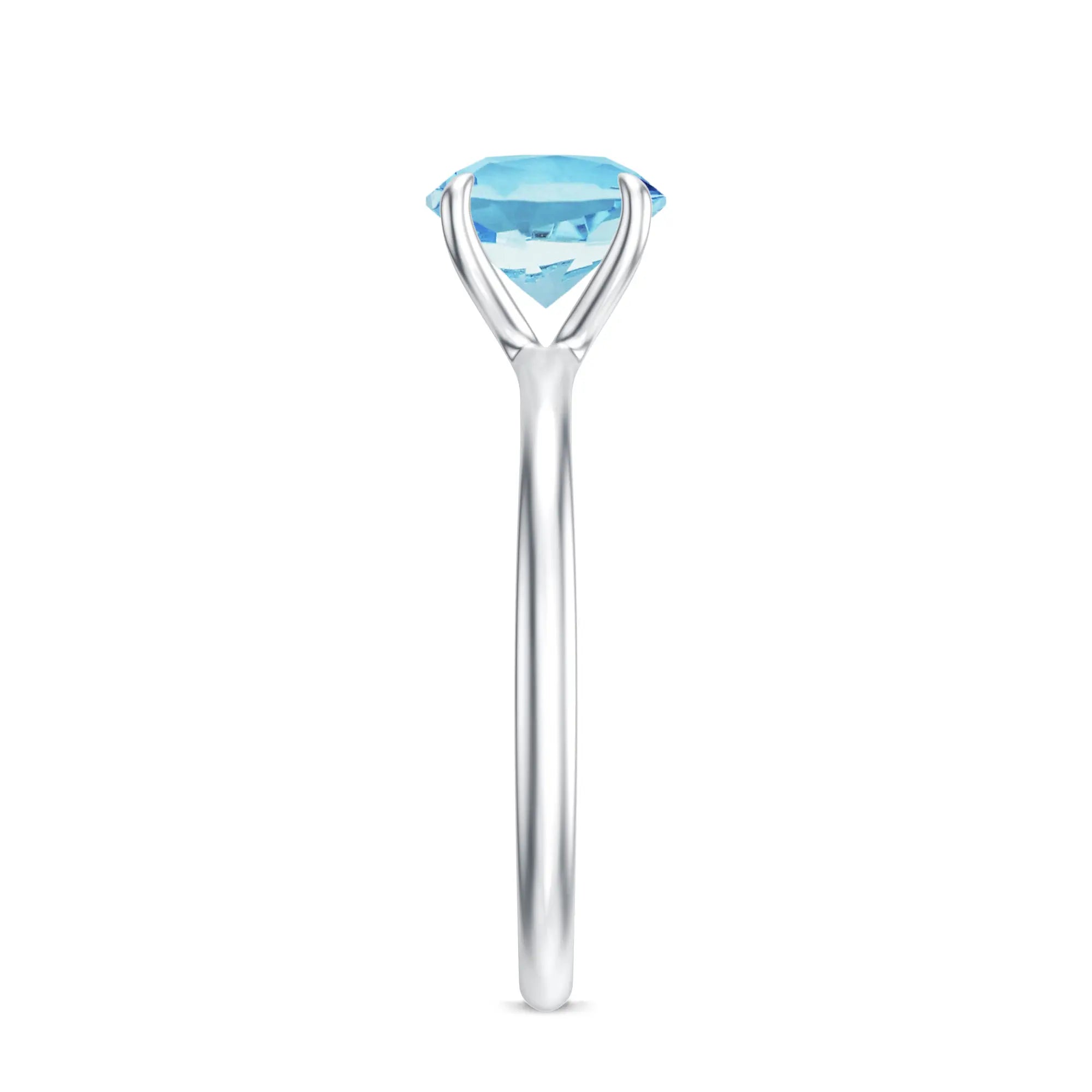 18K White Gold Vermeil