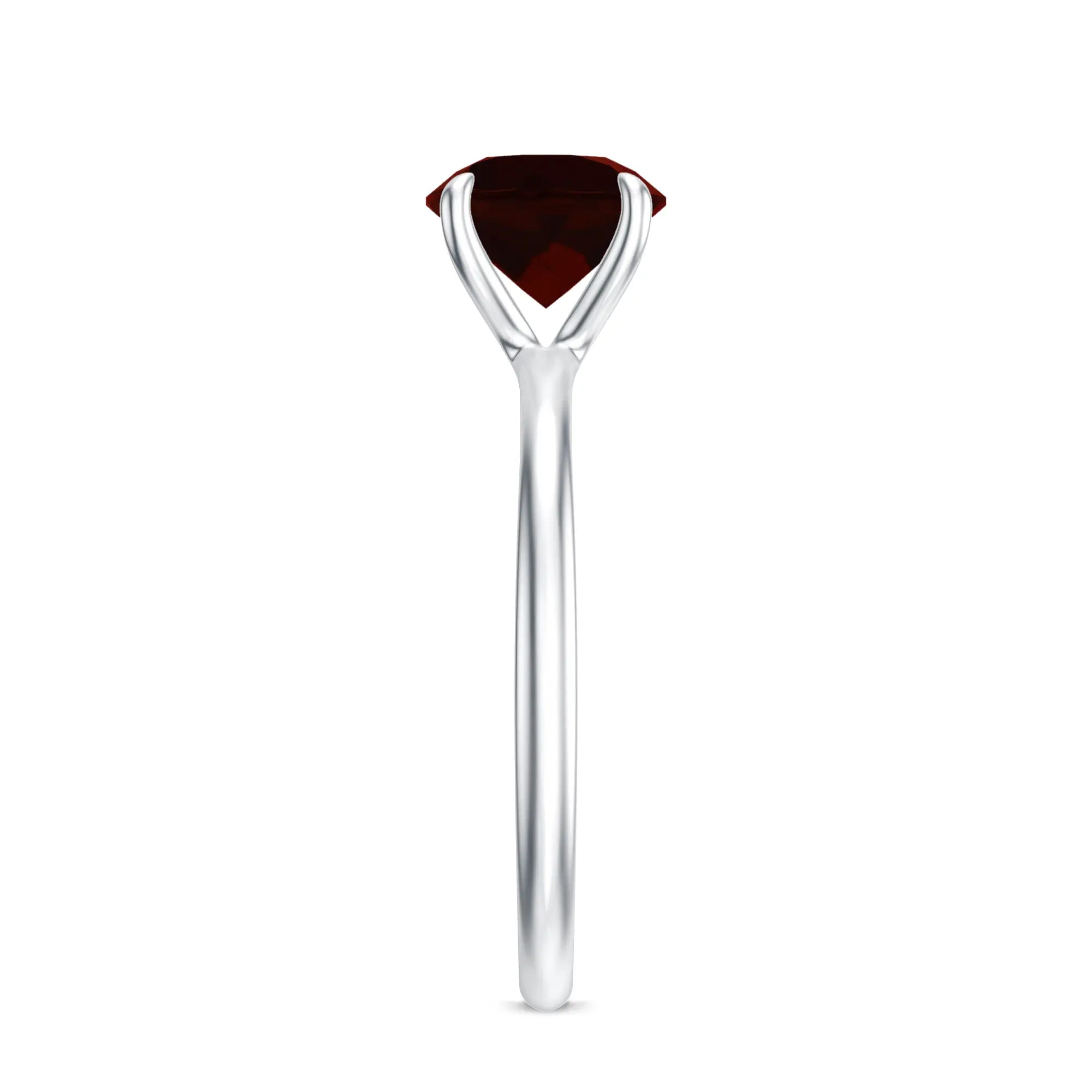 18K White Gold Vermeil