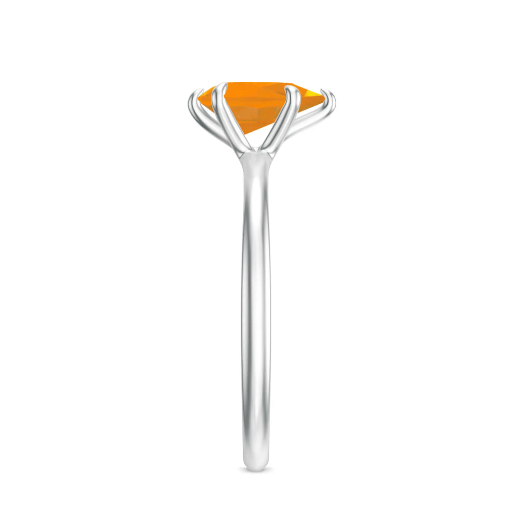 18K White Gold Vermeil