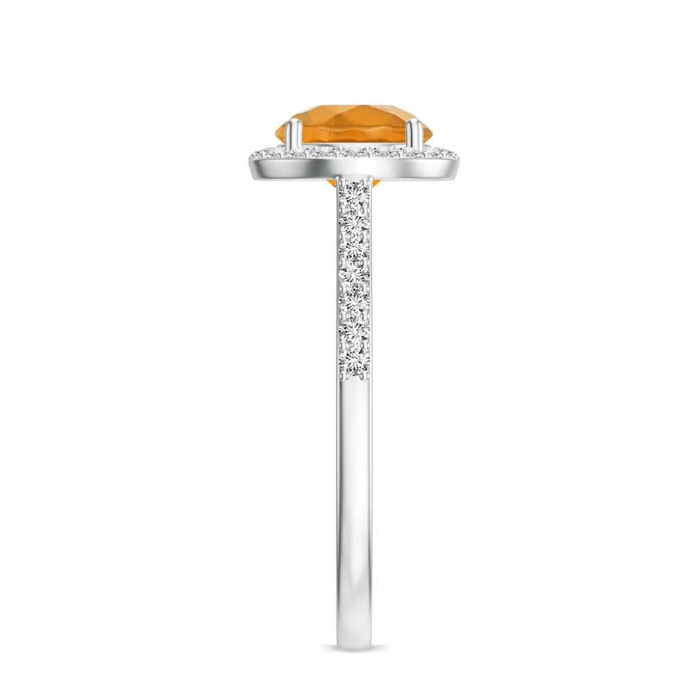 18K White Gold Vermeil
